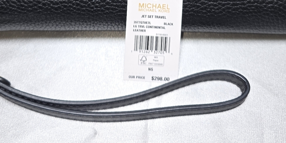 Michael Kors Black Leather Wallet